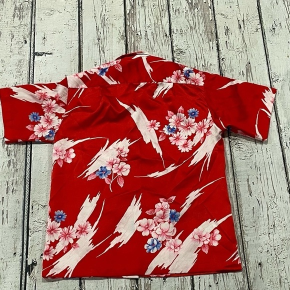 Vintage Liberty House Hawaiian Floral Vacation Hawaii Button Down Shirt - Picture 2 of 6